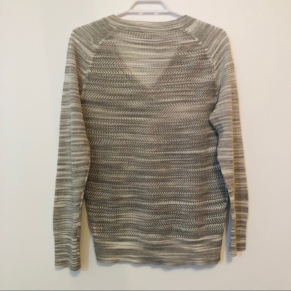 Anthropologie Moth Sweater With See Through Back - Picture 3 of 3